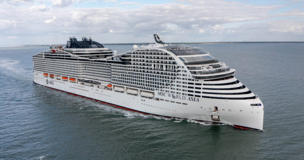 MSC WORLD ASIA READY FOR DECEMBER MEDITERRANEAN DEBUT FOLLOWING SUCCESFUL SEA TRIALS - MSC Cruises